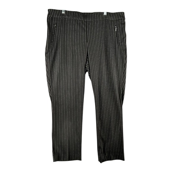 Lane Bryant Pants - Lane Bryant The Lena Curvy Fit Slim Leg Pinstripe Pant Womens Size 14/16 Regular